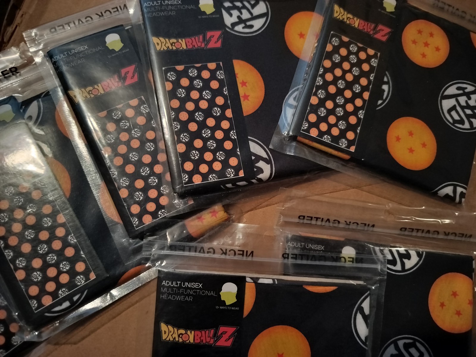 Dragonball Z Neck Gaiter Mask Face Cover Adult Unisex Multi Use