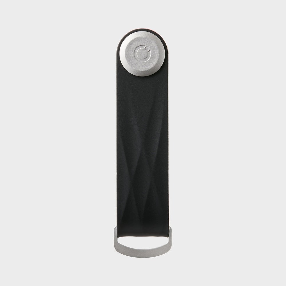 Orbitkey ACTO-2 Rubber Key Organizer, w/Proof Carry 2-7 Keys, Jet Black
