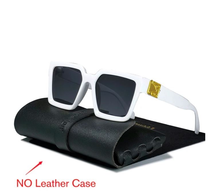 Large Square CHOLO Sunglasses Super Dark Style GANGSTER Style Black Kim Shades