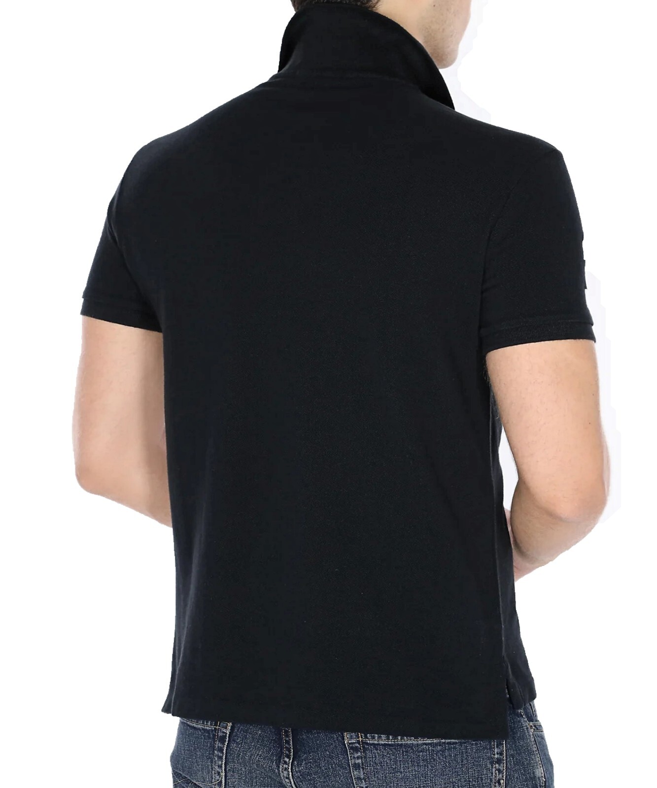 *NWT – POLO RALPH LAUREN Mens Big Pony Custom Fit Polo Shirt – BLACK – S – XXL