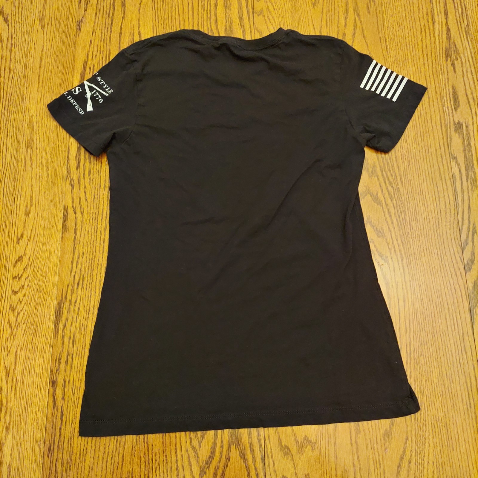 Large Grunt Style Women’s American Valkyrie T-Shirt – Black