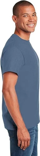 Gildan (5-pack) Indigo Blue Solid Ultra Cotton Short Sleeve Blank Tee T-Shirt