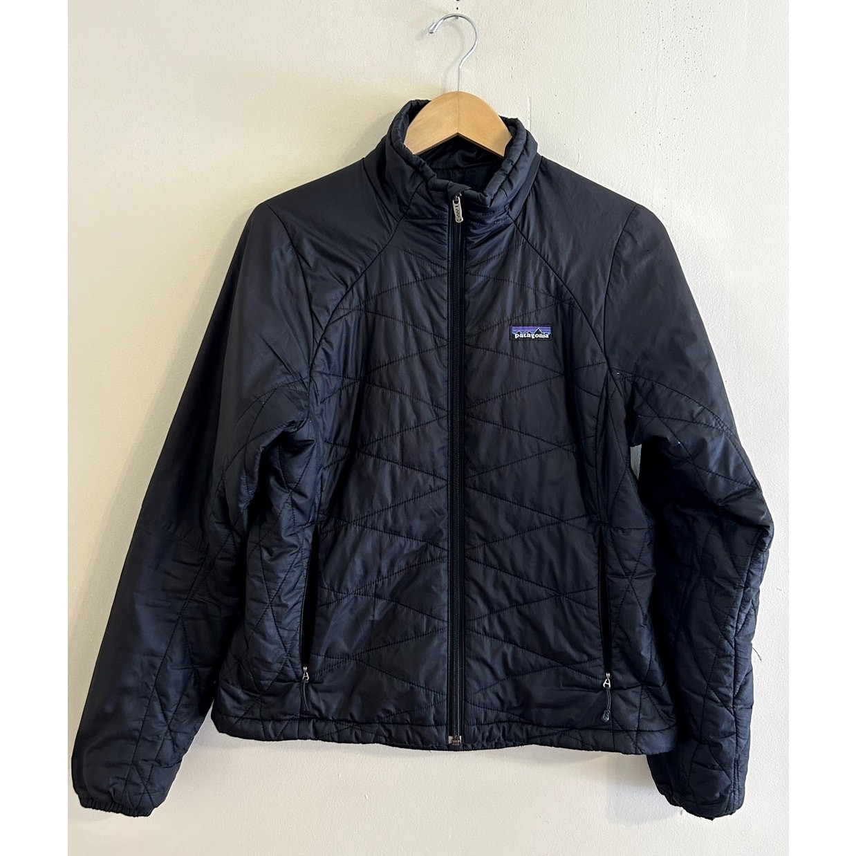 Black Patagonia Micro Puff Jacket Quilted Women’s Medium