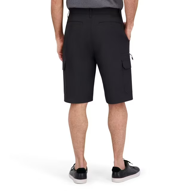 Iron Co. Men’s Stretch Hybrid Cargo Shorts Size 40 Black