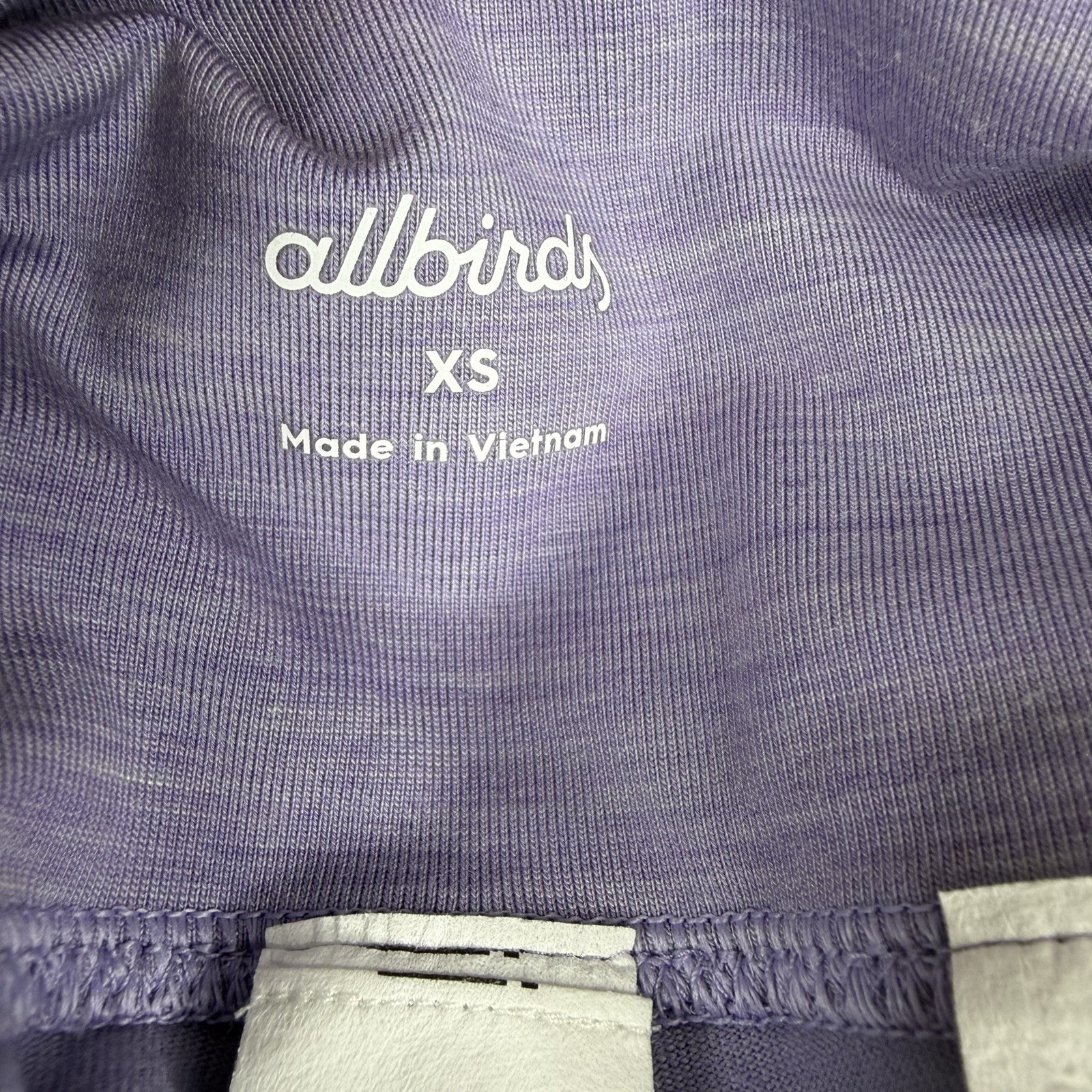 Allbirds Natural Flow Legging Purple Hush Merino Wool Blend High Rise XS NWT