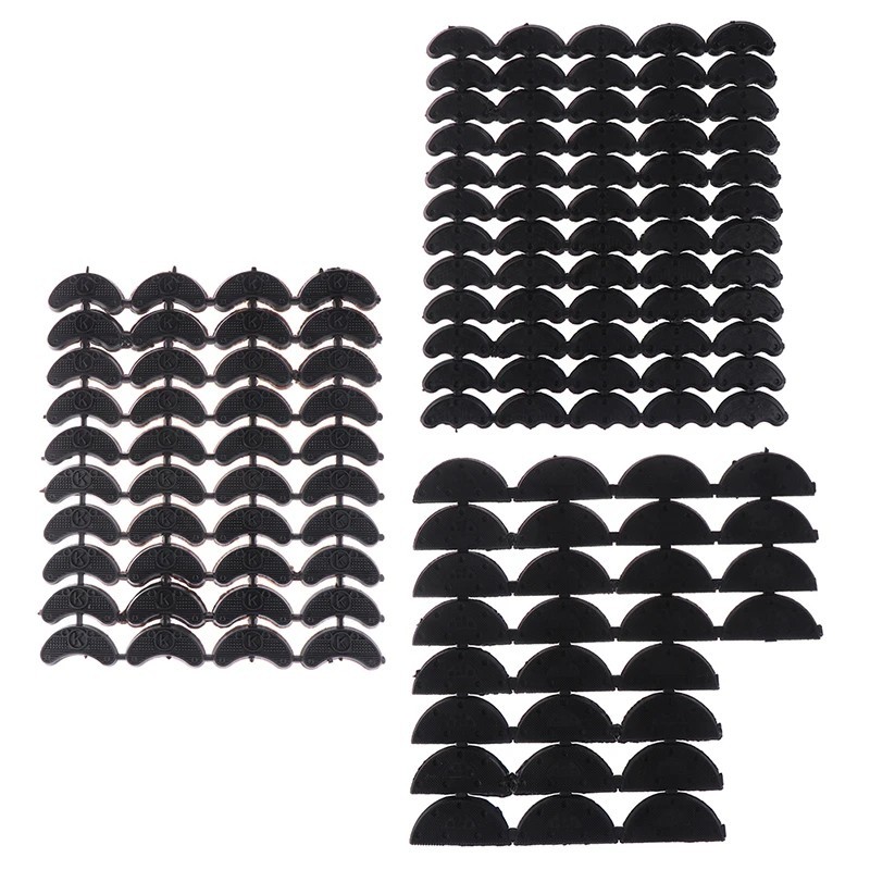 40PCS 20-Pair Rubber Heel Savers Toe Plates Taps DIY Shoe Repair Pads9887