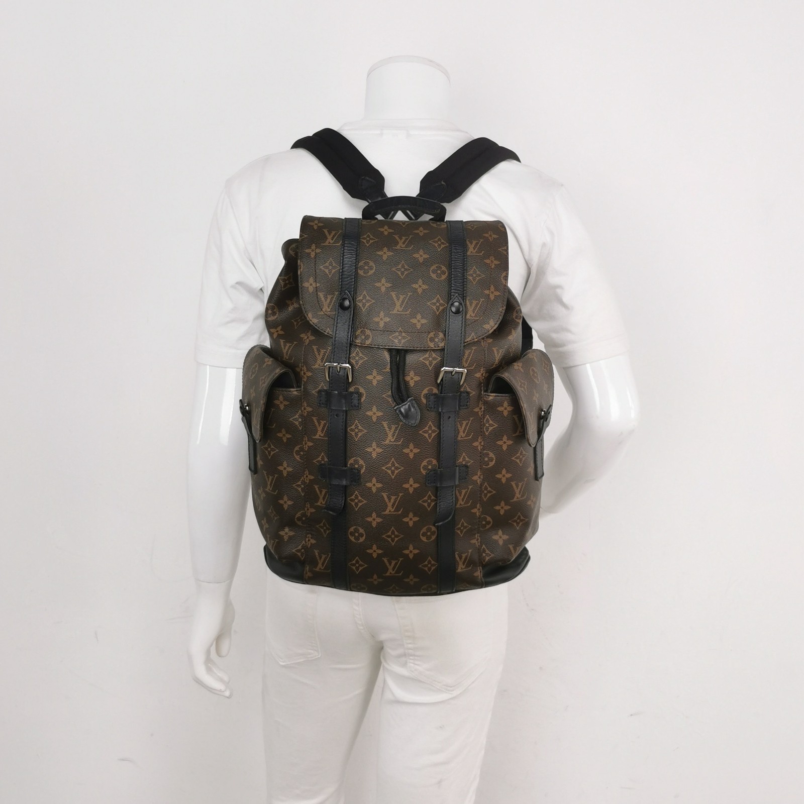 Louis Vuitton Pre-Owned Authentic Backpack Monogram Free Tracked Shipping