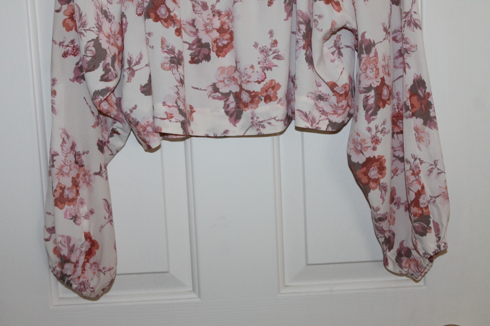 Christy Dawn Sophie Top NWT Cropped Floral Romantic Prairie Cottagecore Boho M/L