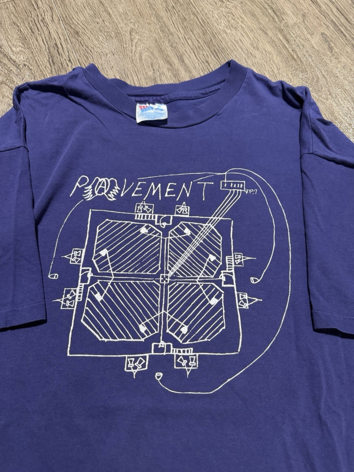 Vintage 90’s Pavement Band Shirt Built to Spill Dinosaur Jr Pixies XL