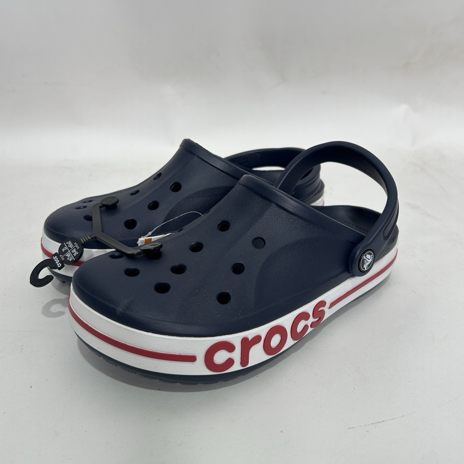 Crocs Bayaband Clogs Navy/Pepper 205089-4CC Men’s 7/Women’s 9 New