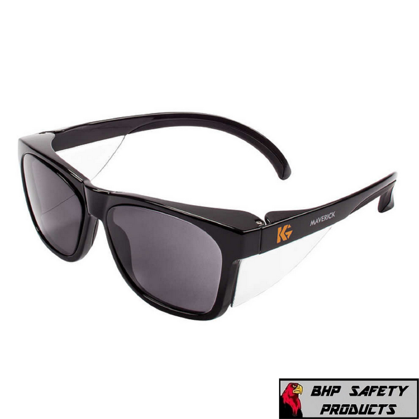 KLEENGUARD MAVERICK ANTI-FOG SAFETY GLASSES w/ INTEGRATED SIDE SHIELDS (1 PAIR)
