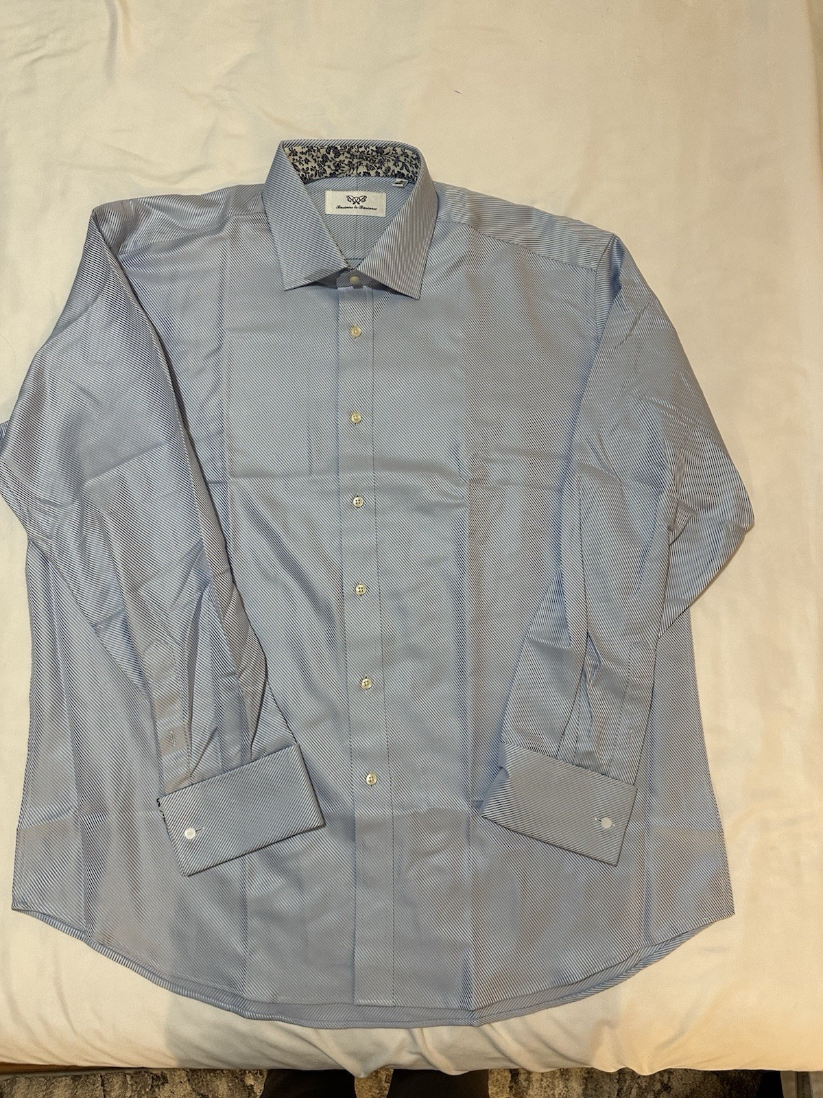NWOTs Business to Business Men’s Long Sleeved Business Shirt 49-17 3/4-36/37 XL
