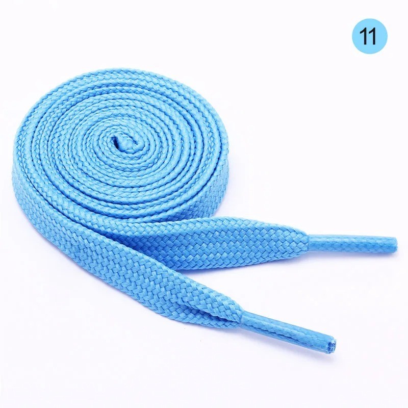 Fat Shoelaces Thick Flat 3/4″ Wide Shoelaces Solid Color for All Shoe Types