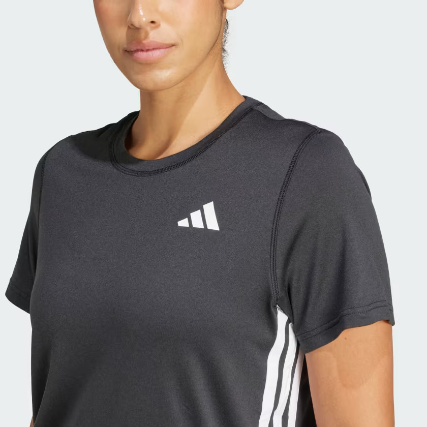 adidas women Train Essentials 3-Stripes Workout Tee