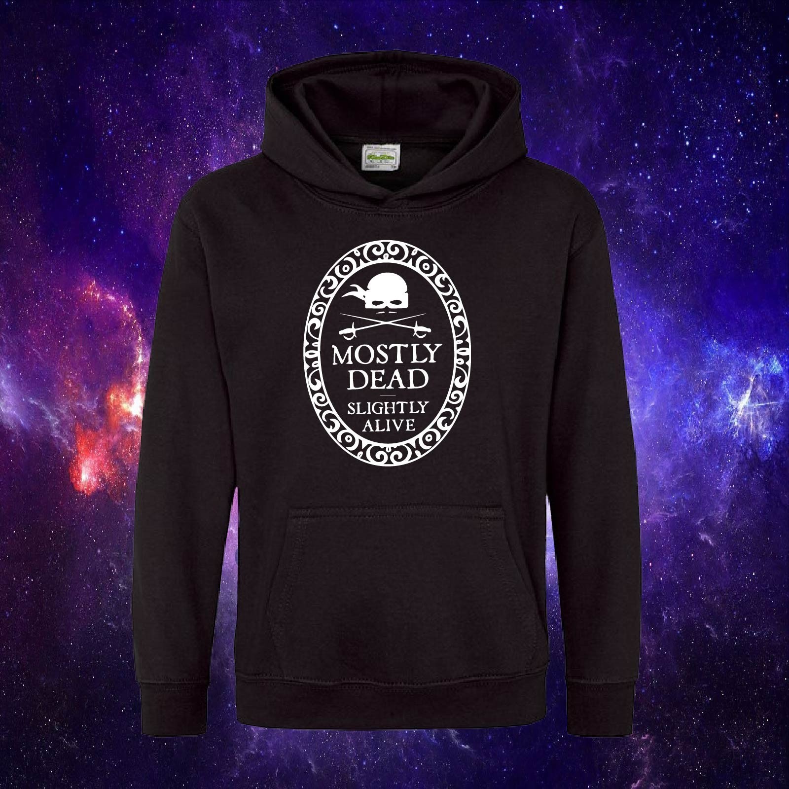 Mostly Dead Slightly Alive Princess Bride Inspired Adults/Kids HOOD HOODIE