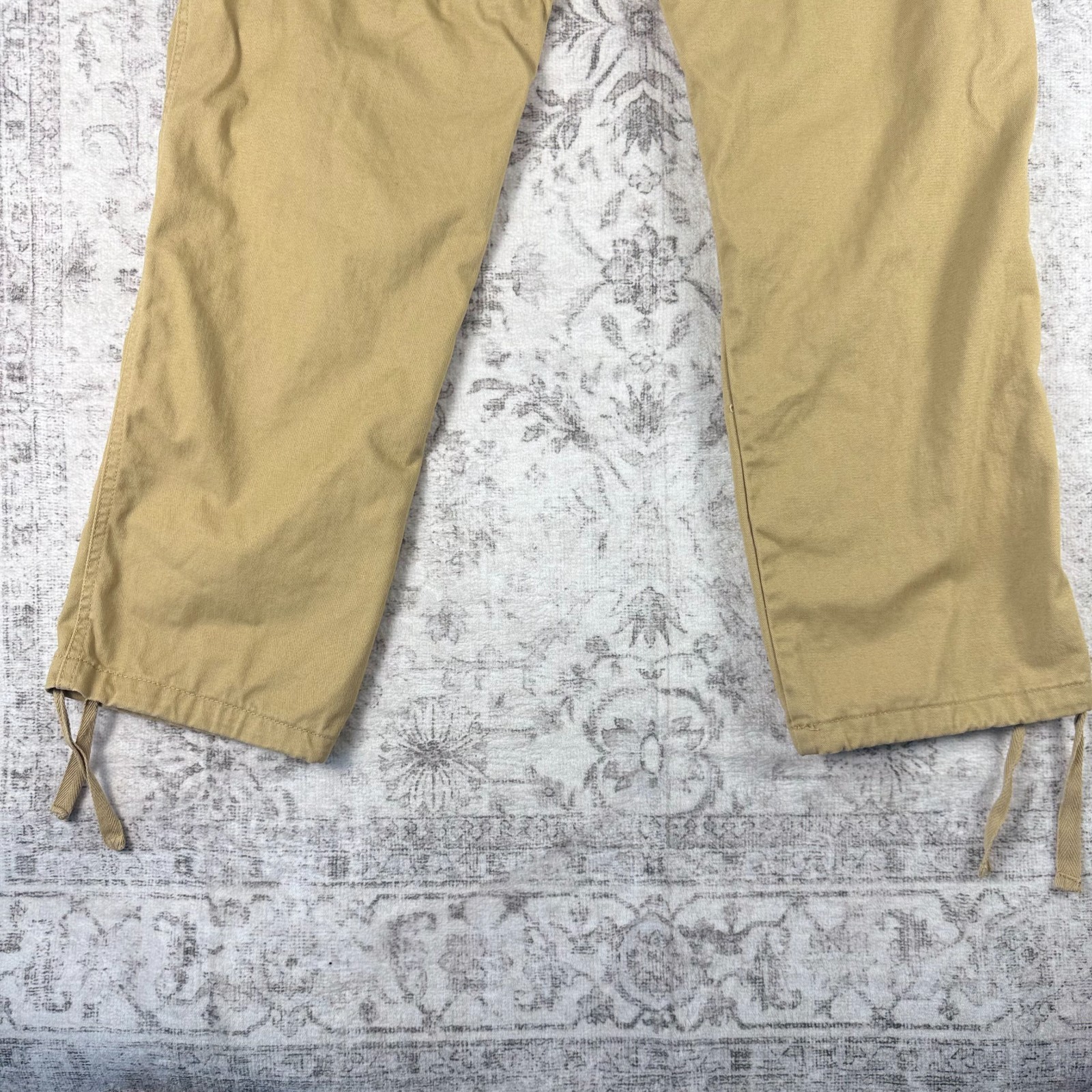 Carhartt WIP Cargo Pants Mens 32 Beige Tan Military Utility Workwear Cotton