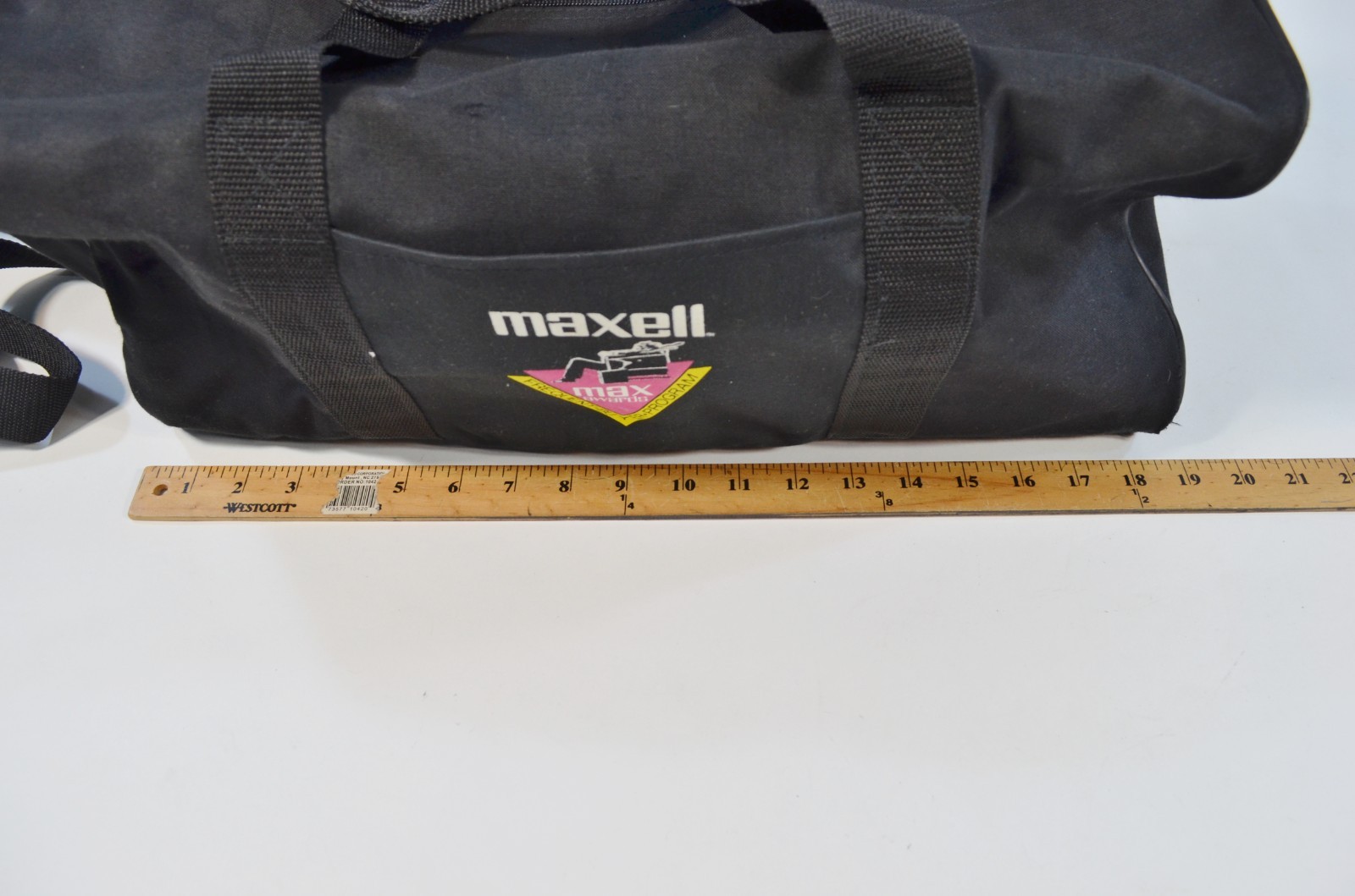 Maxell Cassette Tape Audio Blown Away Rare Vintage Frequent Buyer Program Bag