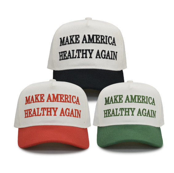 Make America Healthy Again Snapback Cap Green Hat RFK MAHA US Seller!