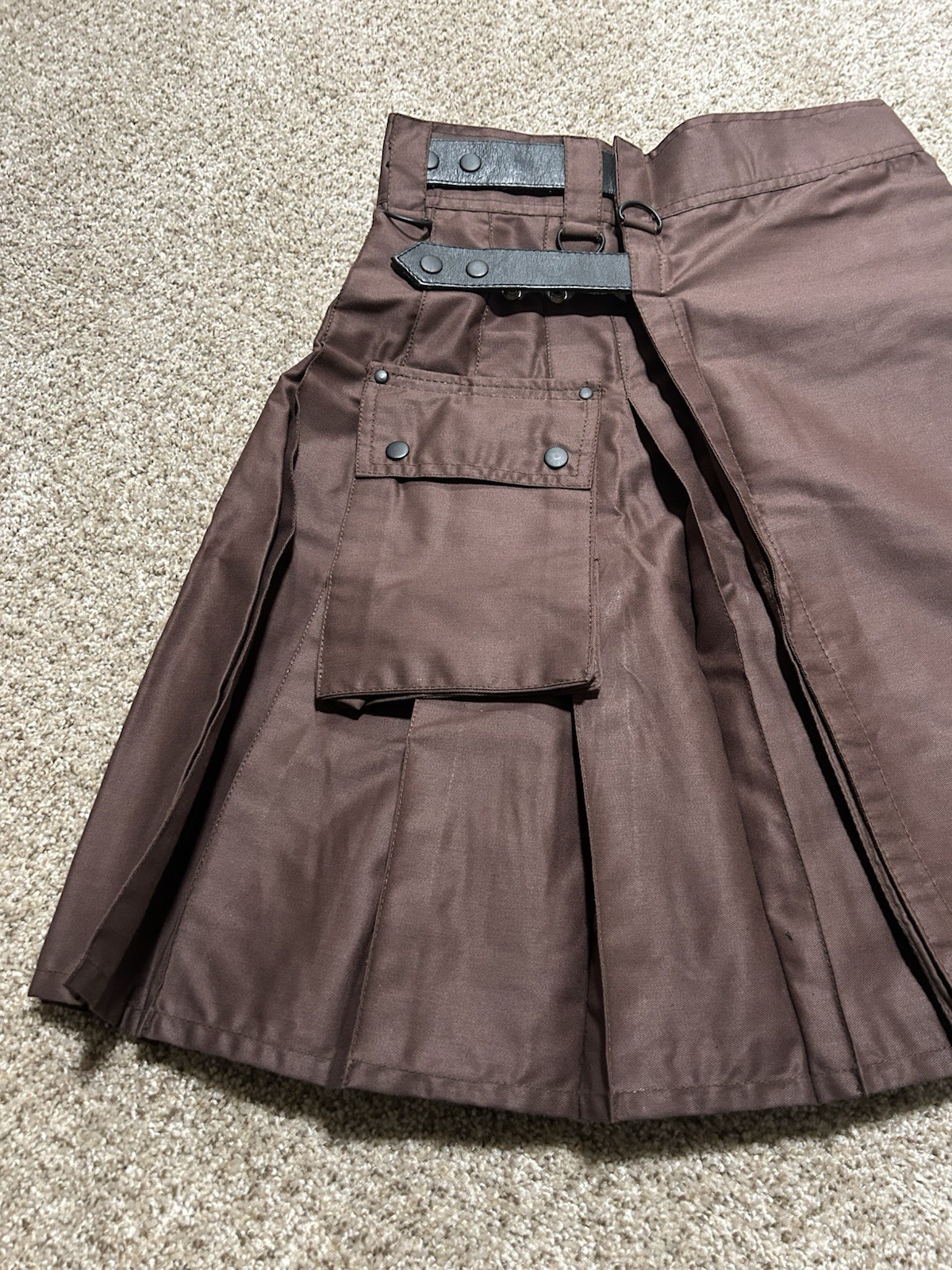 All Kilts Sports Utility Kilt Mens 30 Brown Workwear Heavyweight