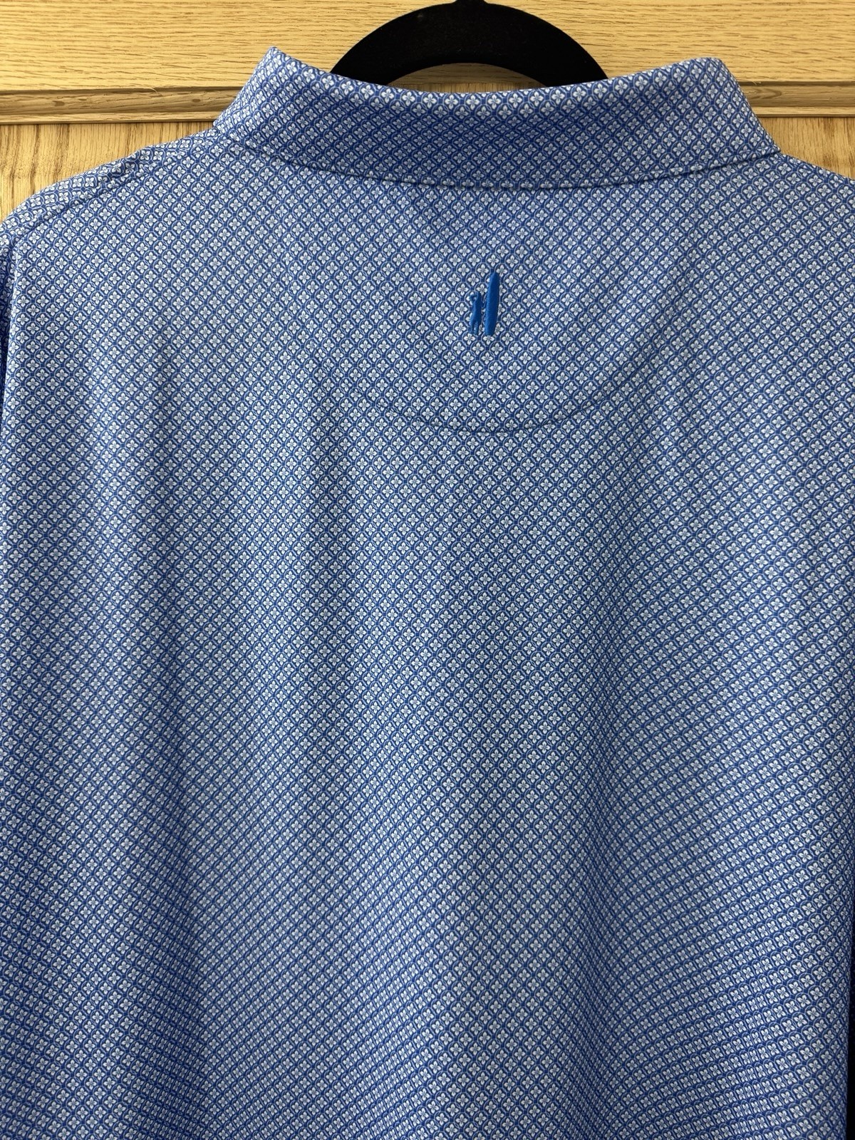 Johnnie-O Willfred Pipeline Performance Printed Polo Size 3XLT Golf Logo