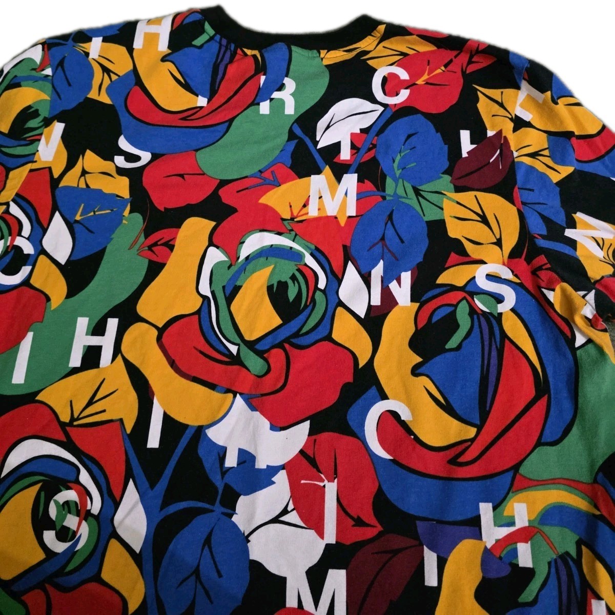 Adidas Originals US Size L RICH MNISI All Over Print Loose Tee T Shirt Top