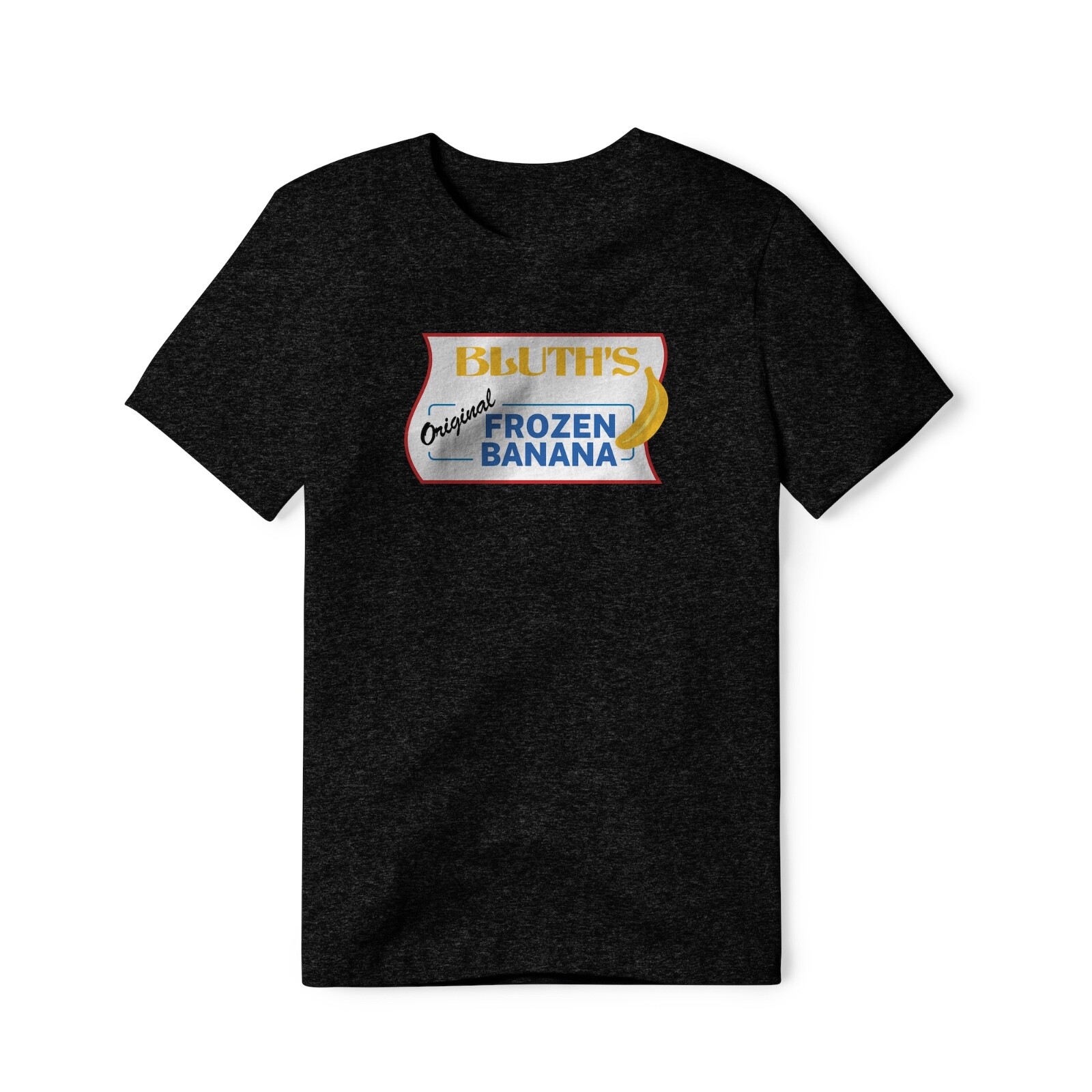 Bluth’s Frozen Banana Logo : Arrested Development Show, Cotton/Poly Blend Tee