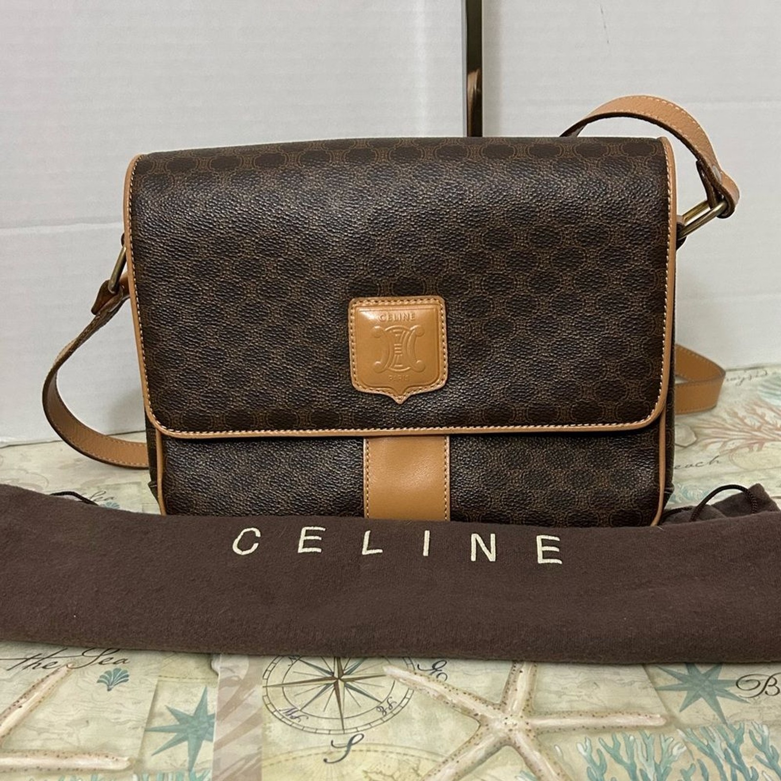 Celine Macadam Shoulder Bag