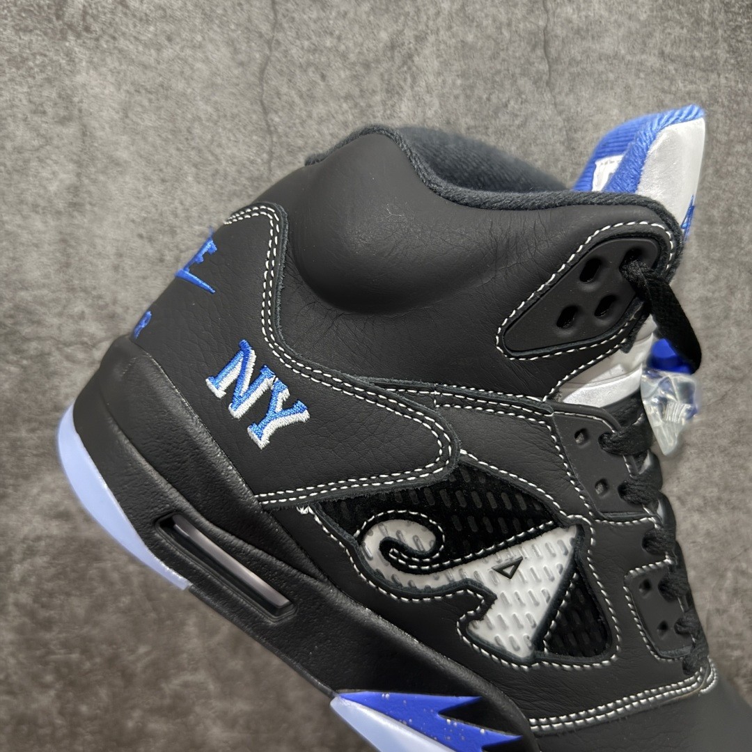 Awake NY x AJ 5 Retro ‘Black Racer Blue’ DV4982-004 Men’s Size Ship Now