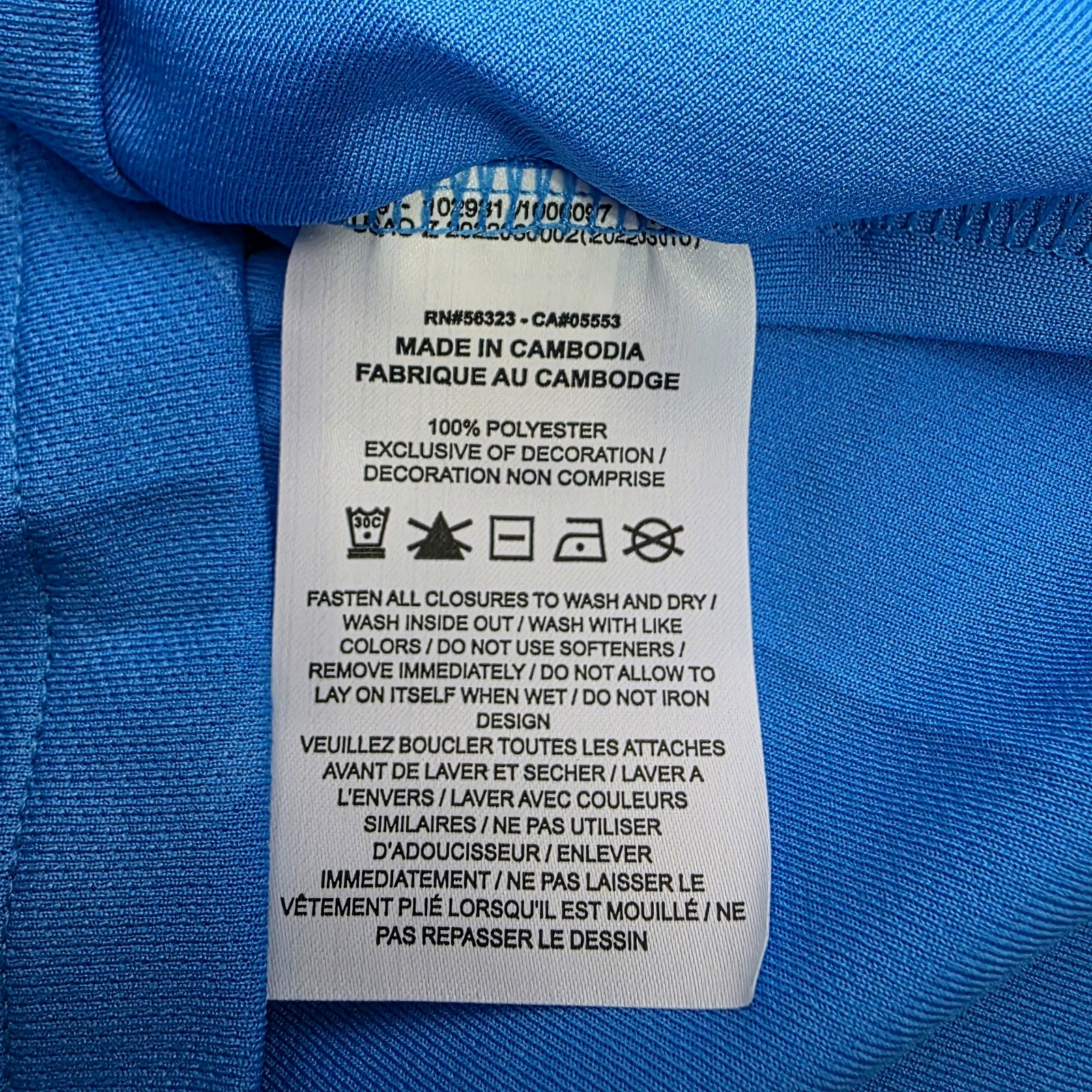 Nike NOCTA Turks and Caicos NRG Lu Home Jersey DR2616-450 Blue Distant Regards S