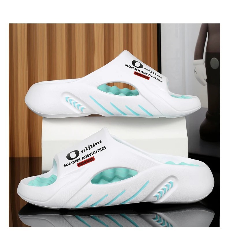 Men’s Summer Orthopaedic Massage Slippers Non-Slip Cool Sandals Comfort Slippers