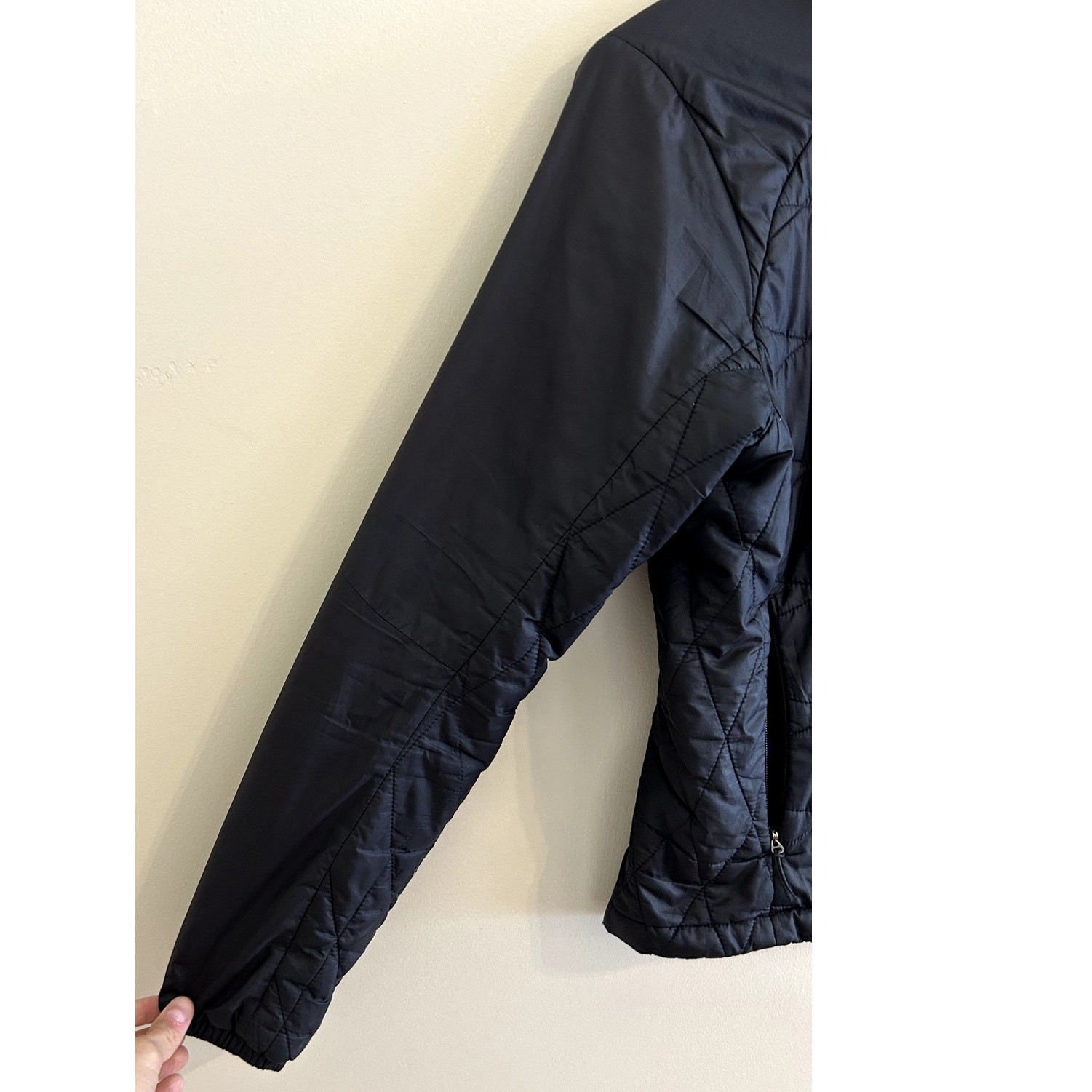 Black Patagonia Micro Puff Jacket Quilted Women’s Medium