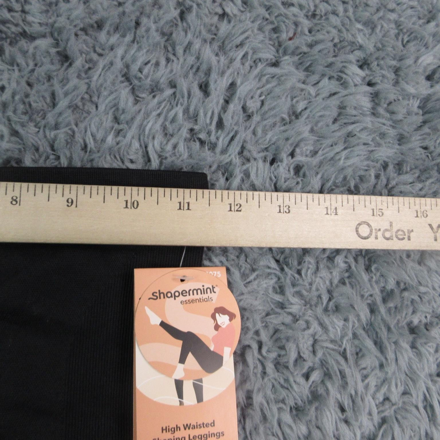 Shapermint Essentials Leggings Womens S Black Ankle High Rise Shaping 23×24* NWT