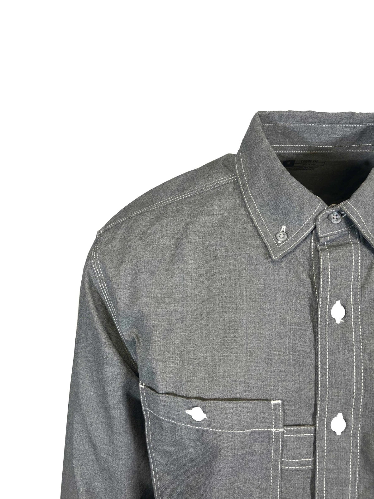 Carhartt FR Men’s Grey Shirt Flame Resistant Long Sleeve Lightweight (S01)