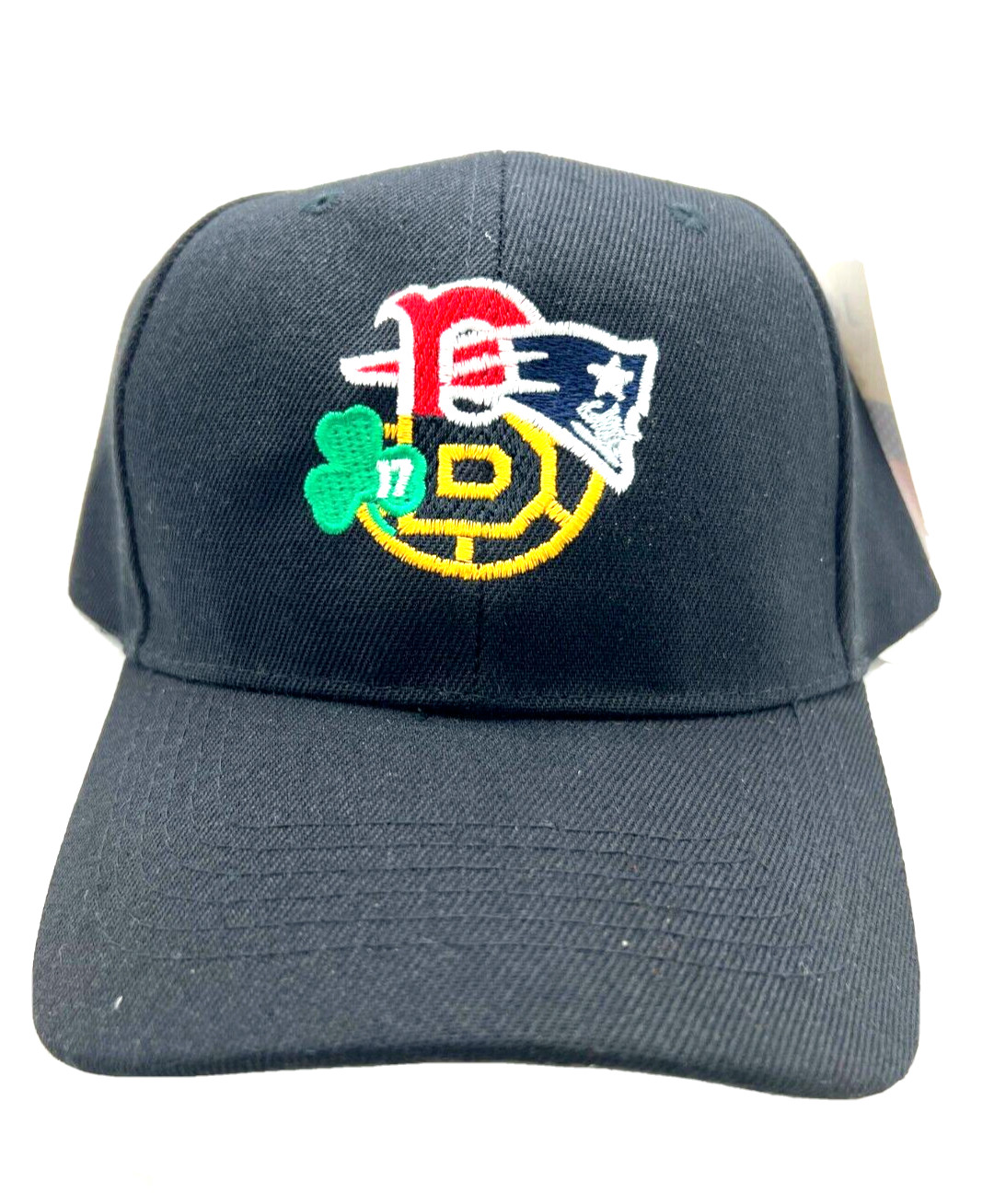 Boston 4 Team Logo BASEBALL CAP hat New England Patriots Red Sox Bruins Celtics