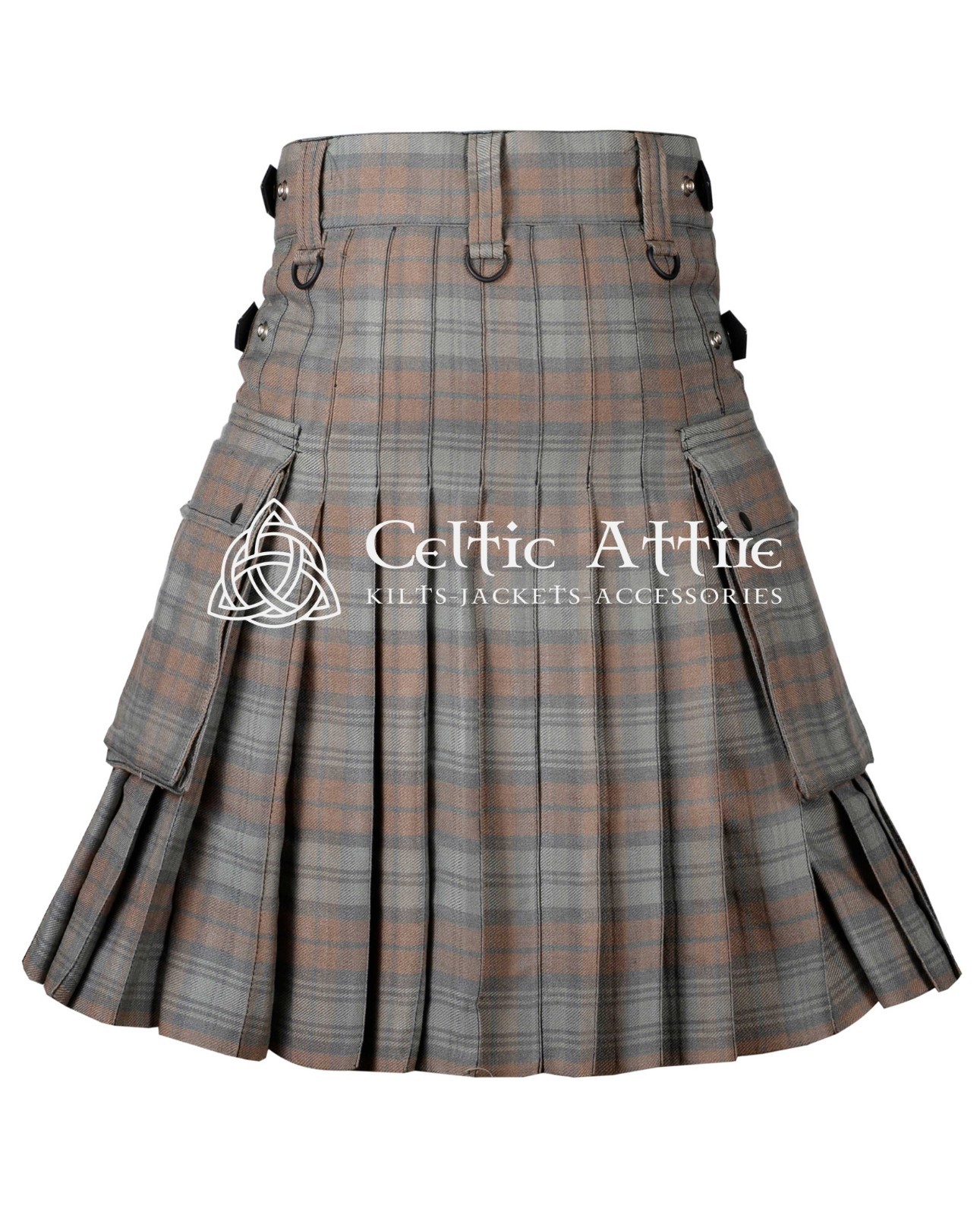 Black Watch Tartan Kilt – 8 Yards – Utility – Hybrid Kilts by Celtic Attire