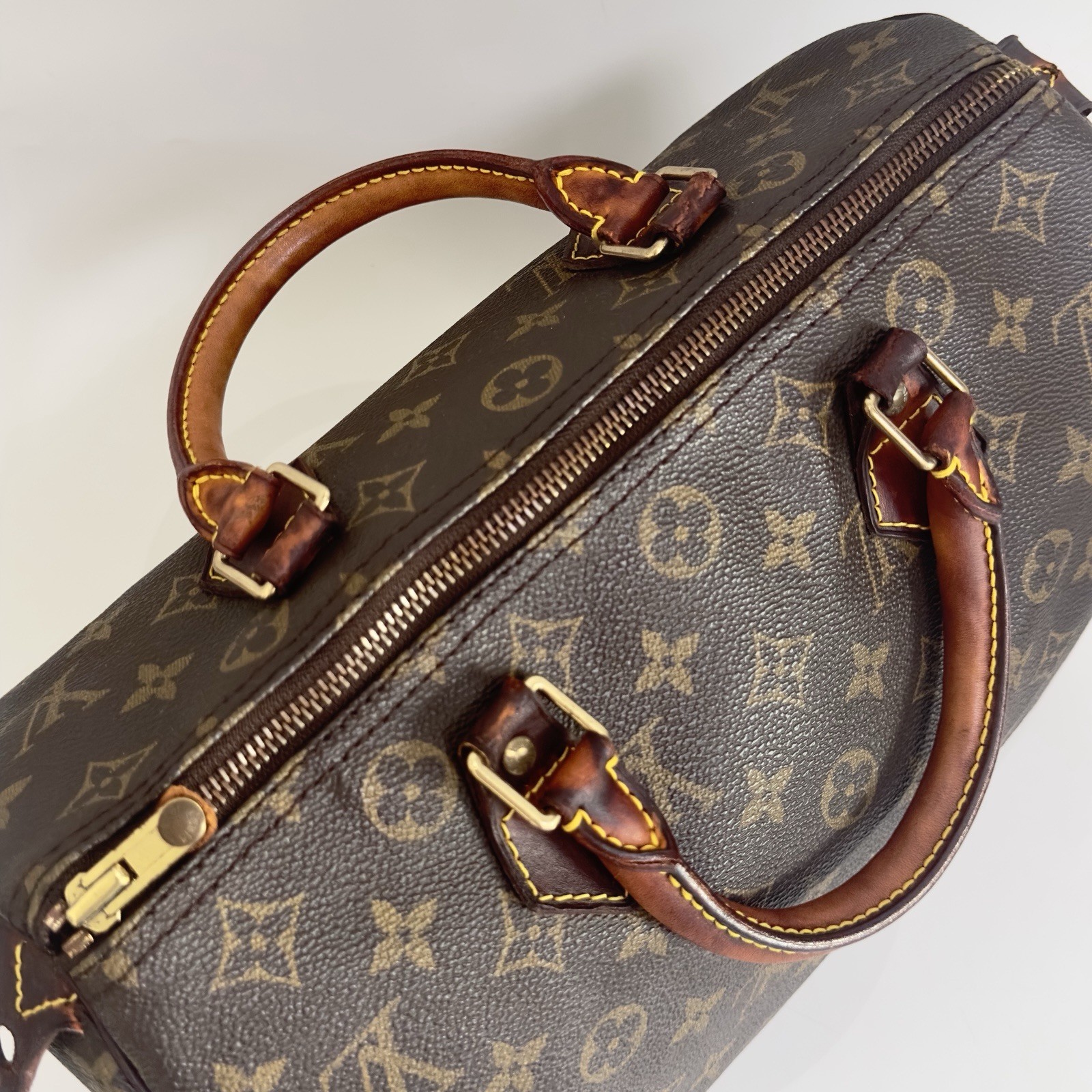 LOUIS VUITTON Speedy 30 M41526 Handbag Boston bag Monogram Brown Women’s Auth