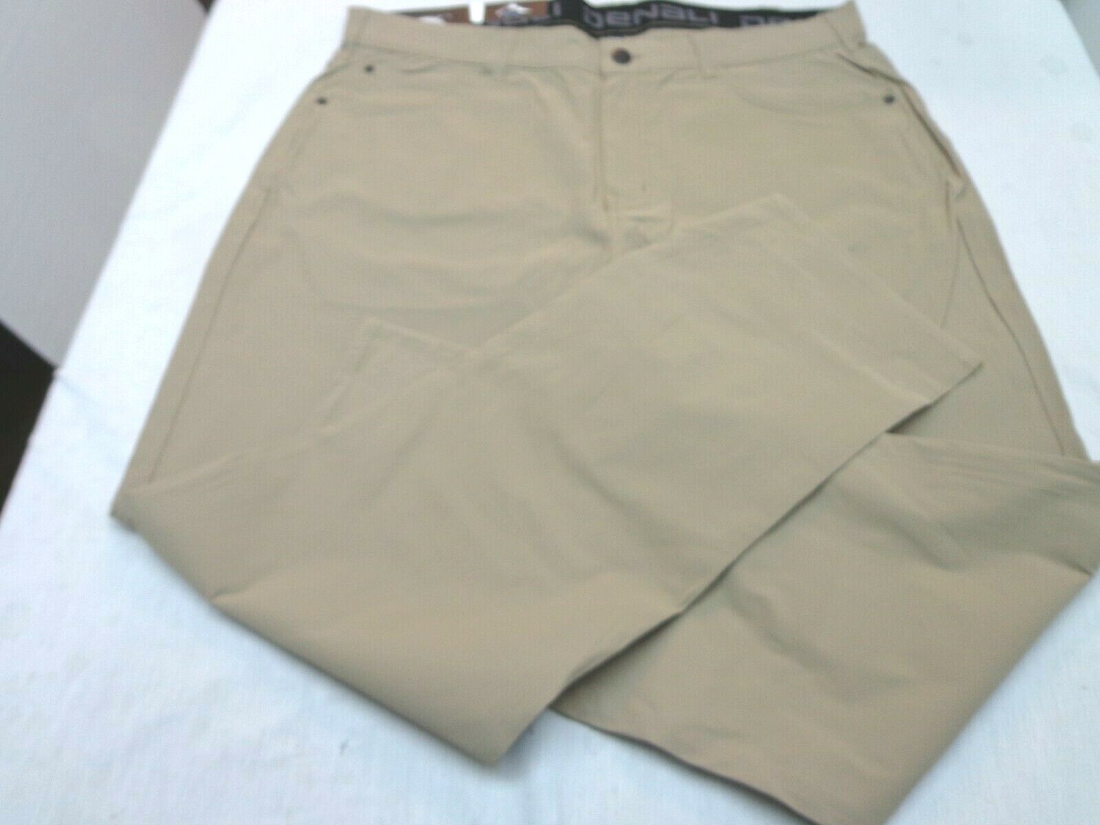 DENALI Delta Khaki Technical Stretch Pants NWT 38/30 MSRP $54