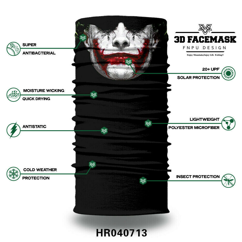 Face Mask Neck Gaiter Bandana Balaclava Head Wrap Head Cover Shield Winter Scarf