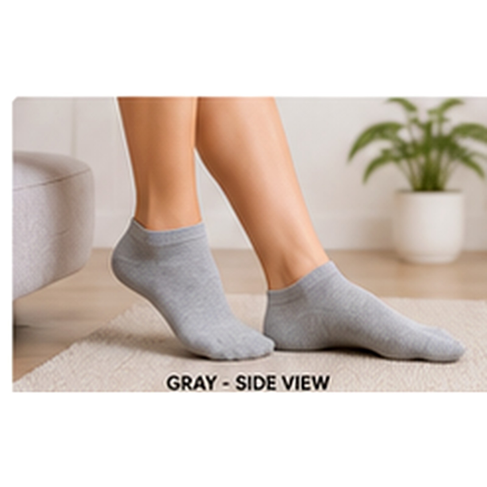 Women Ankle Socks 6 Pairs Cotton Odor Free Cushioned Low Cut Athletic Socks