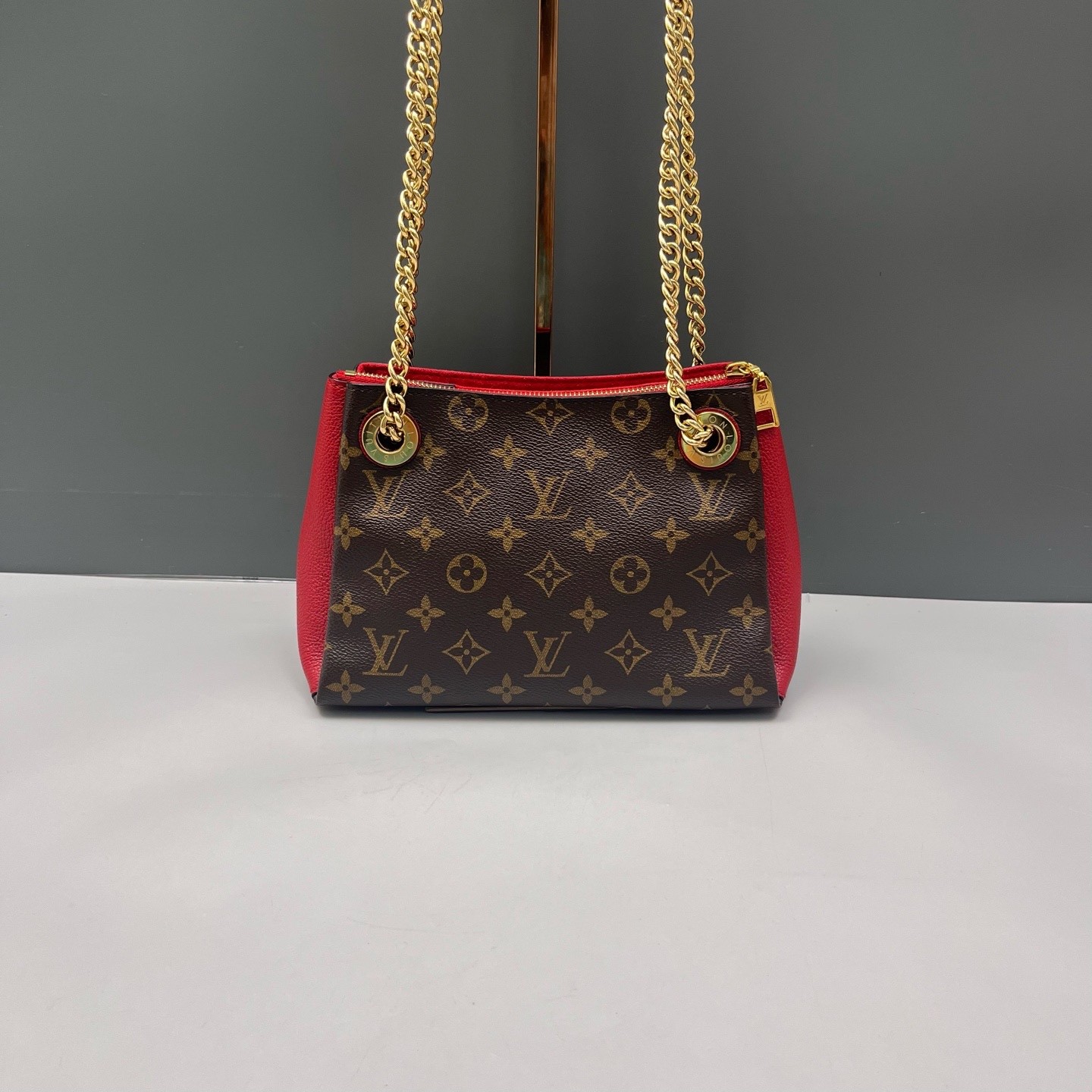 Louis Vuitton Pre-Owned Authentic Chain Bag Monogram Free Tracked Shipping