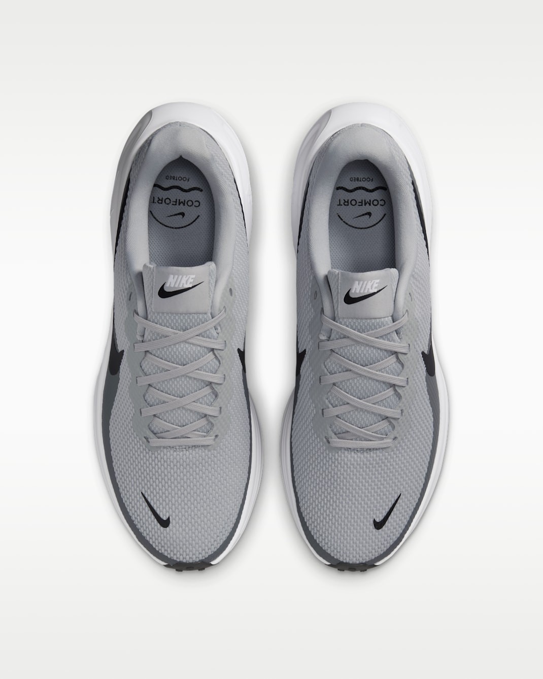 Nike Men’s Revolution 8 Light Smoke Grey HJ9198-004 Road Running Shoes