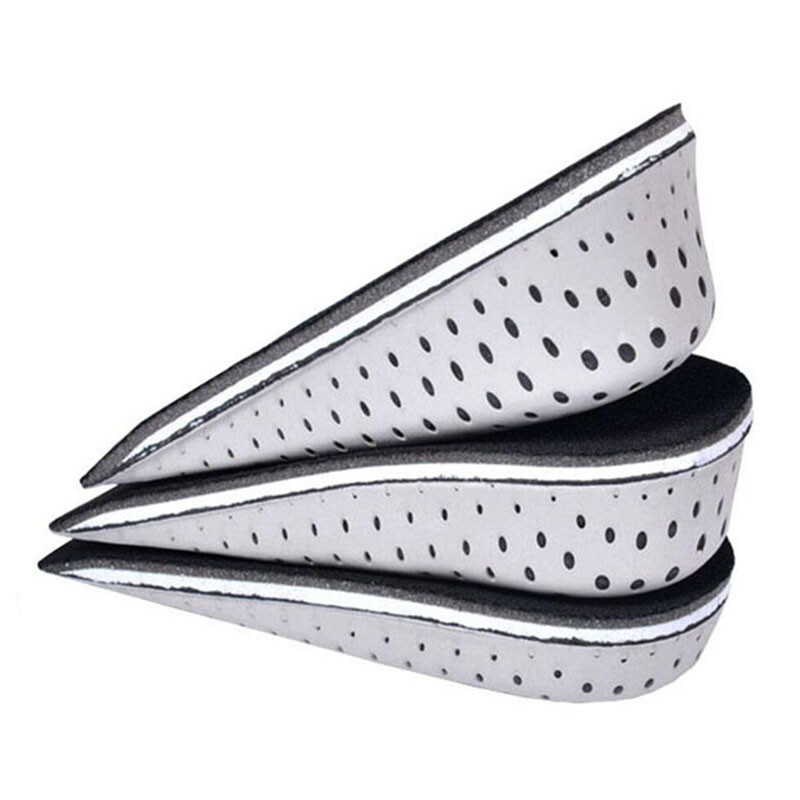 New Heel Lift Insert Insole Shoe Pad Height Increase Cushion Elevator Tall 3.8cm