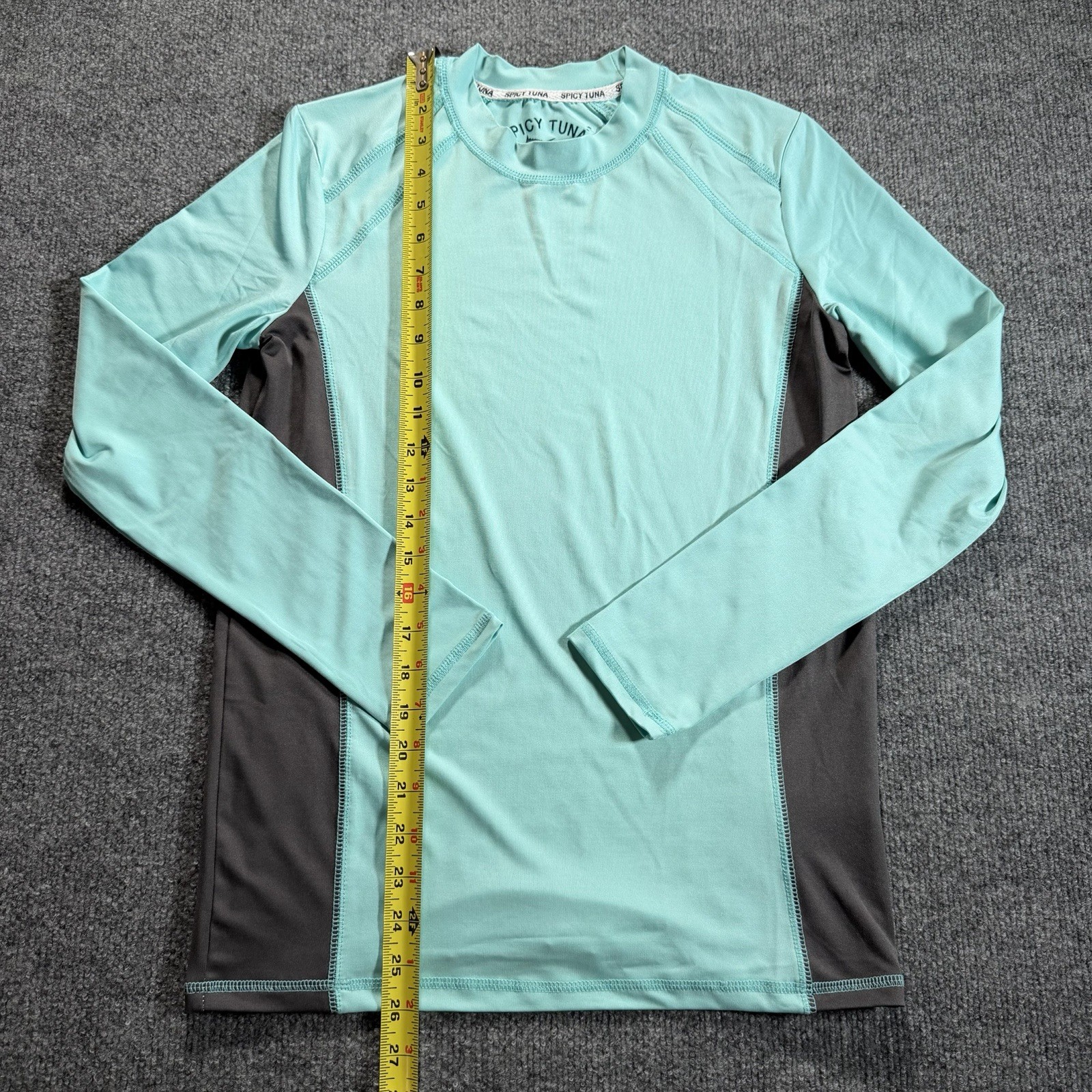 Spicy Tuna Shirt Mens Large Fishing UV Protection Mahi Mahi Beach Vacation