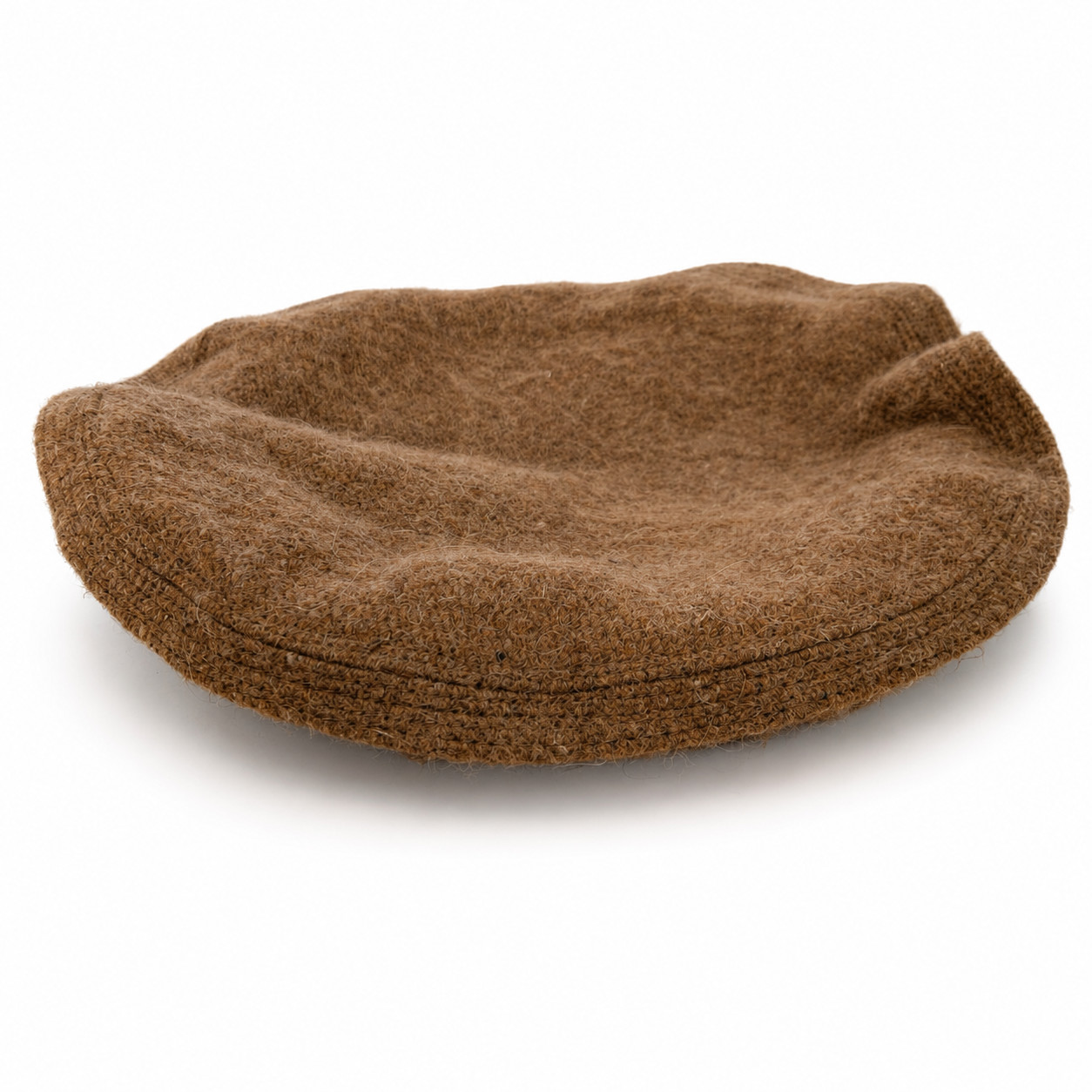 Afghan Wool Pakol Hat Handmade Chitrali Cap Traditional Winter Headwear