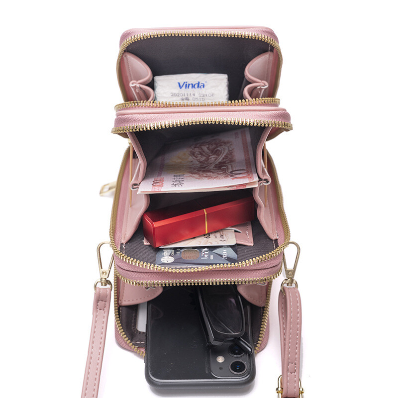 Crossbody Cellphone Purse Women Touch Screen Bag Wallet Mini Shoulder Handbag US
