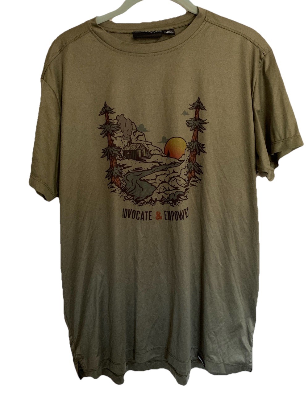 Truewerk B1 Sun Tshirt Advocate Empower Limited Framers Olive Green Sz Large
