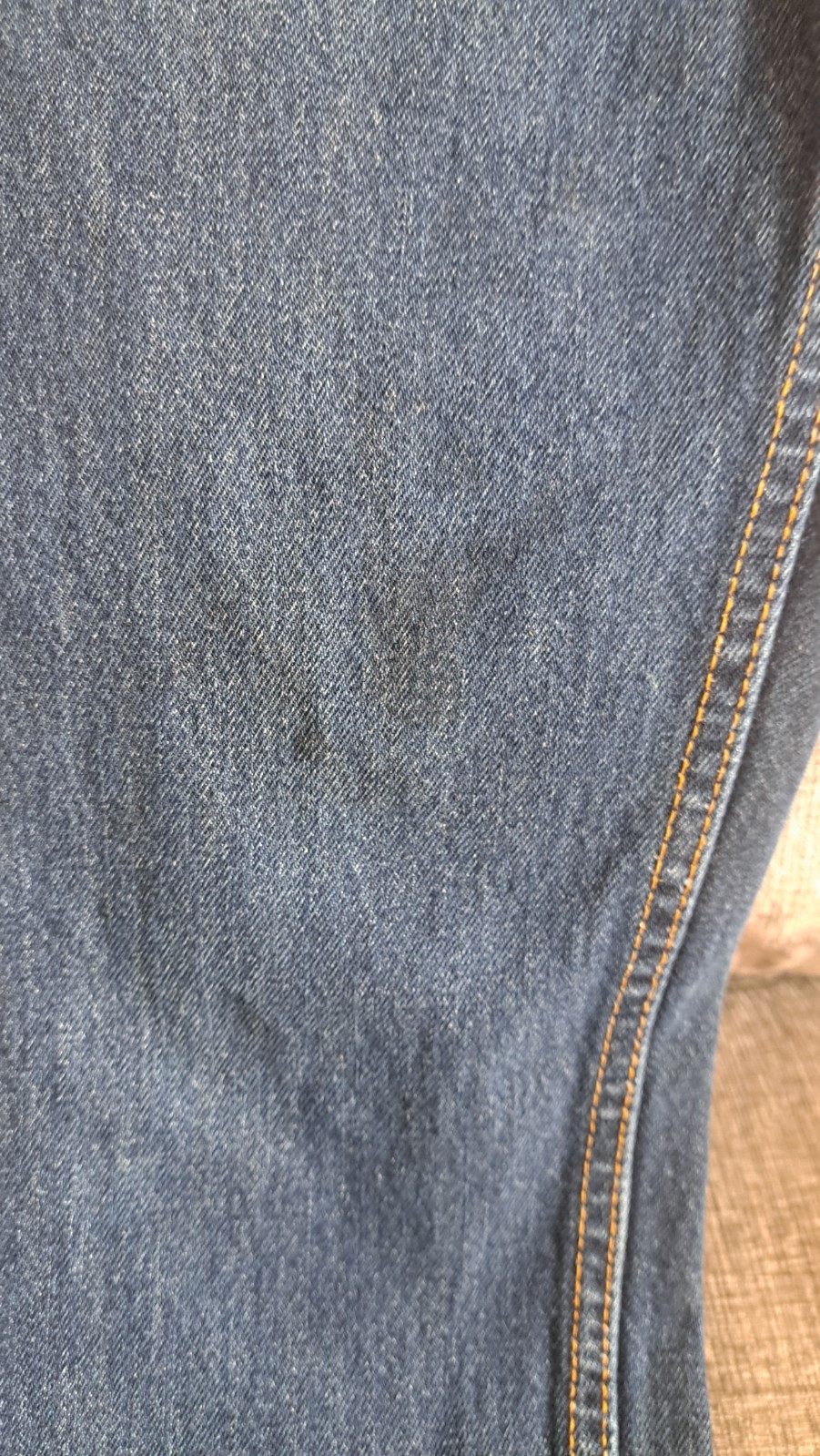Levis 505 Regular Fit Mens Jeans Dark Indigo Blue 30 x 30 *see description