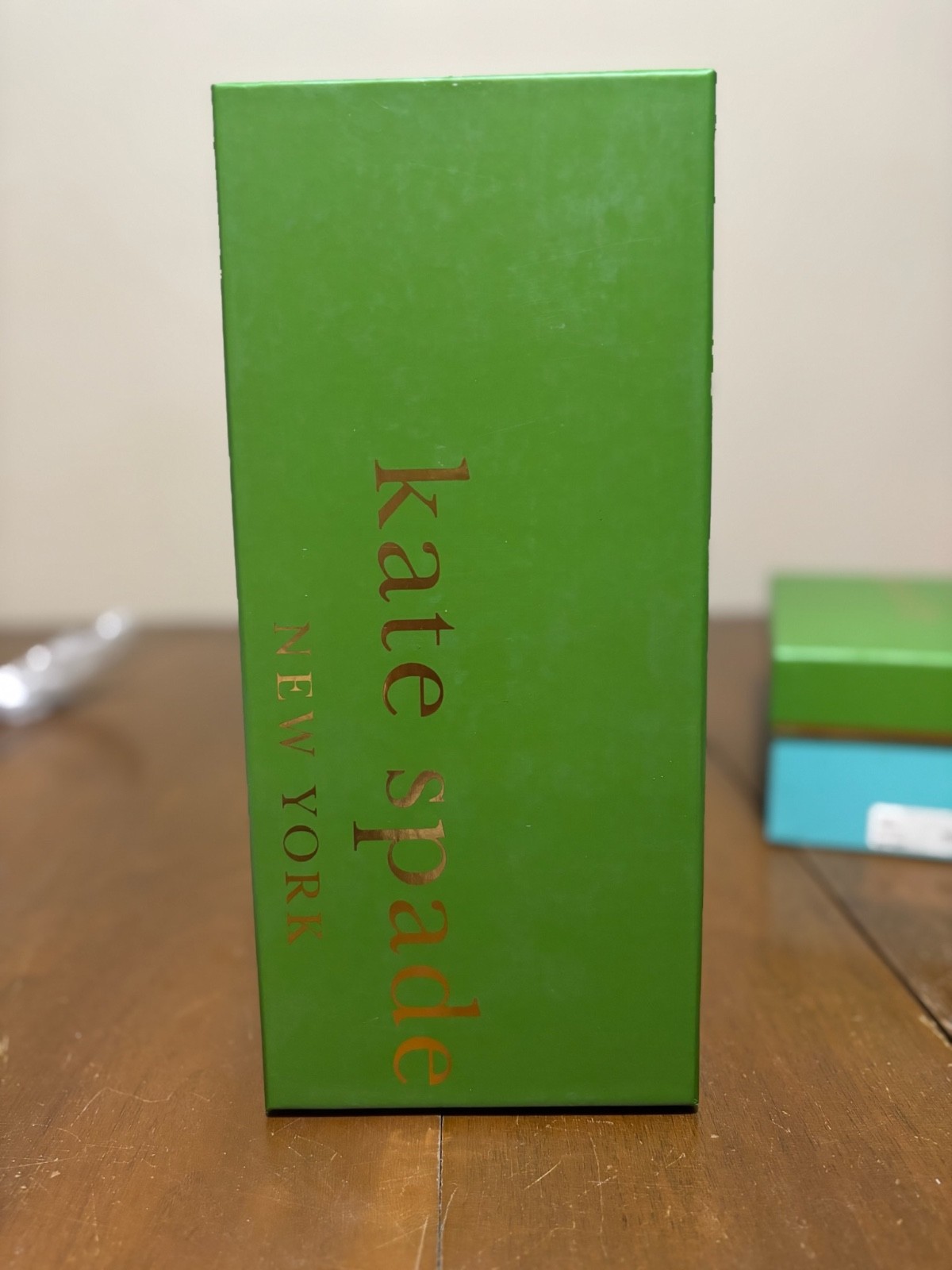 Kate Spade New York Elen Fox Glen Fabric Flats with Bow Navy Women Size 8,8.5,9