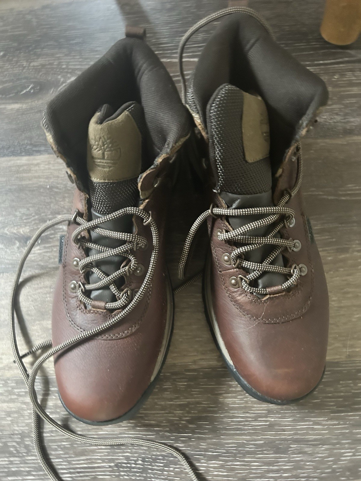 Timberland White Ledge Waterproof Mid Hiker Boot MD Brown Full Grain