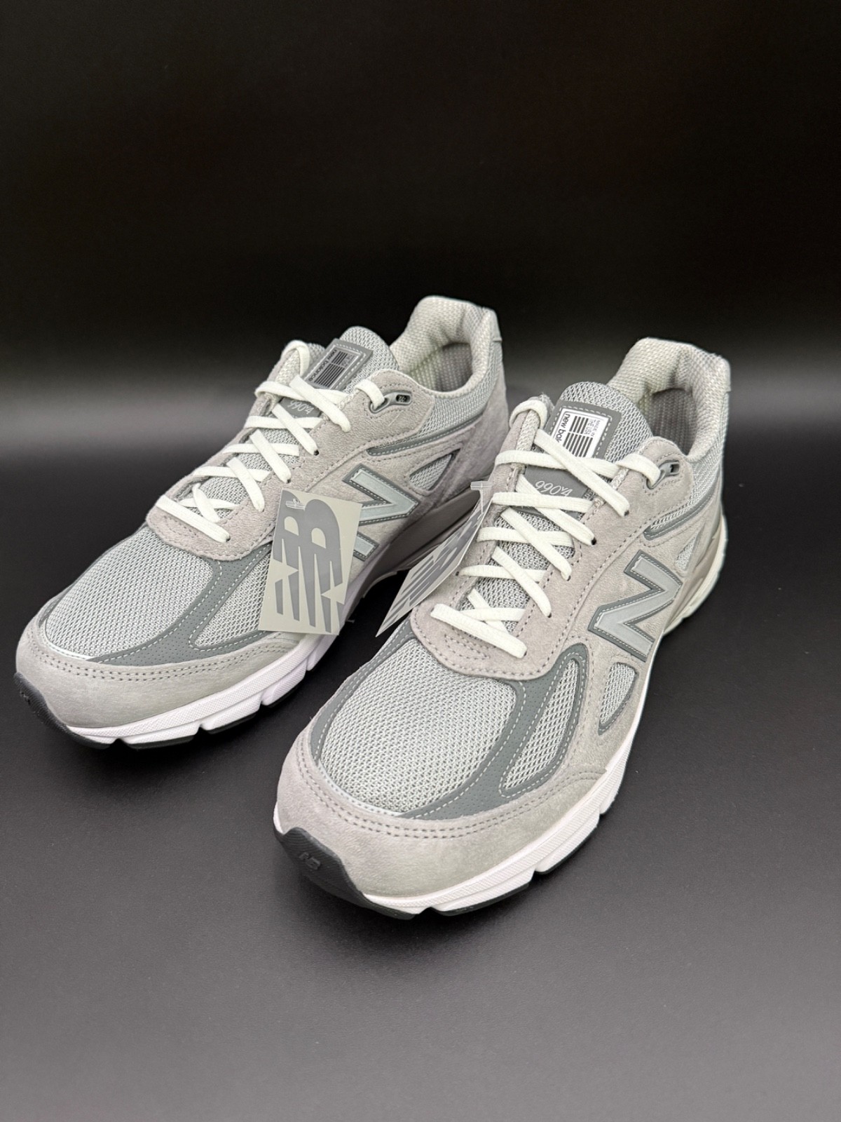 New Balance 990v4 Made in USA Grey Silver Men’s U990GR4